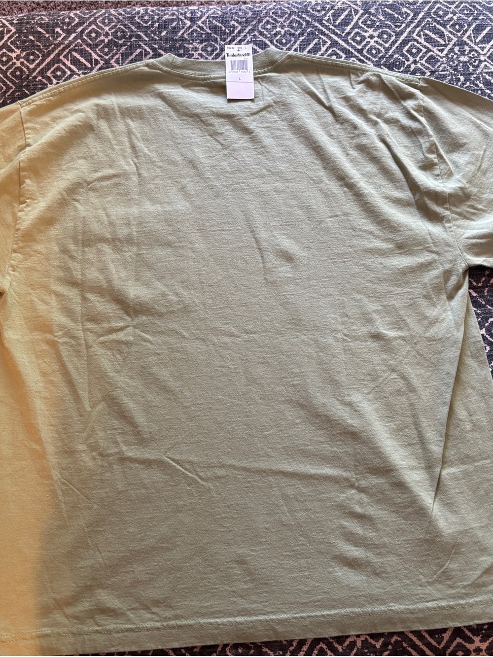 Timberland Olive Green Short-Sleeve Pocket Tee - Picture 4 of 6